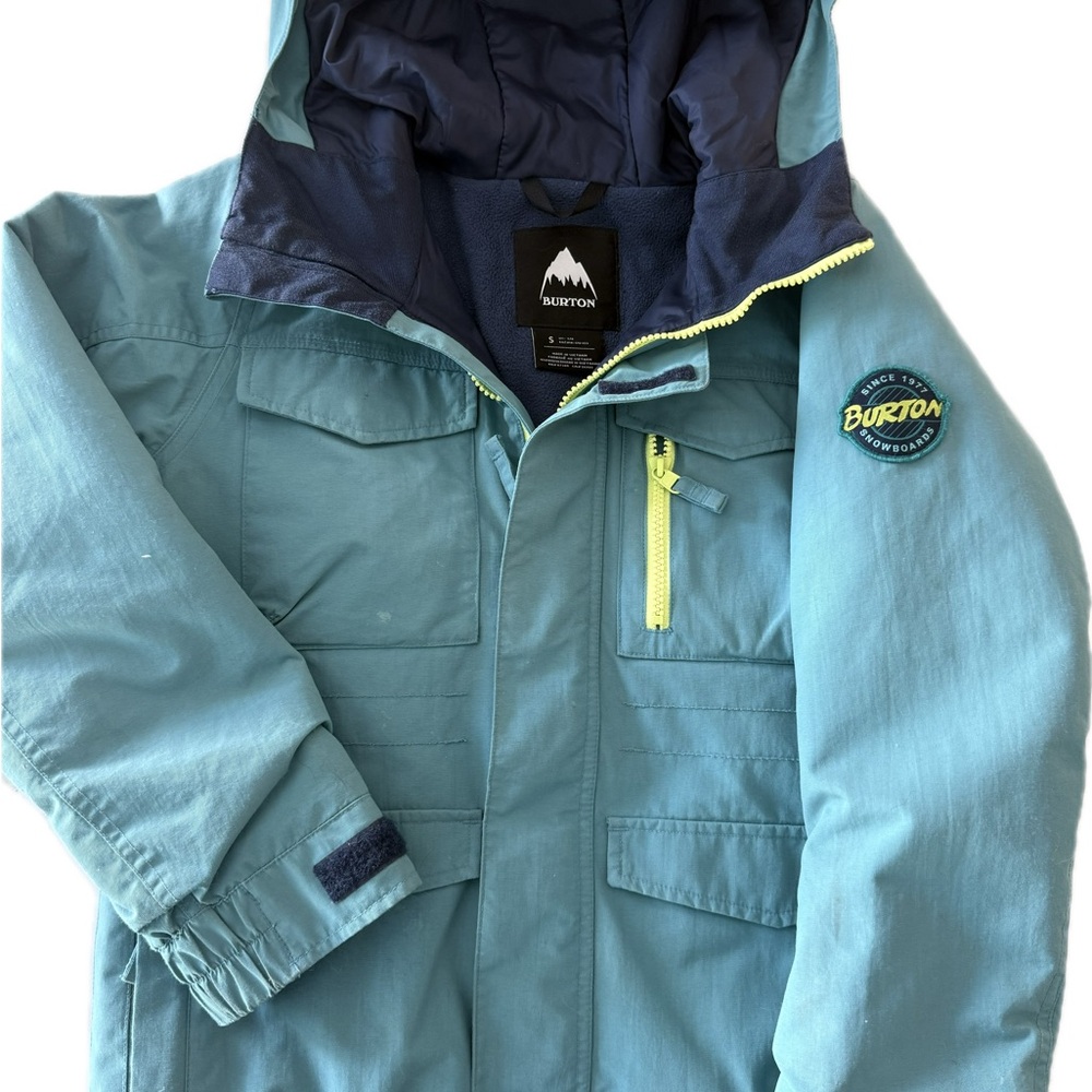 Burton Kids Teal Puffer Jacket